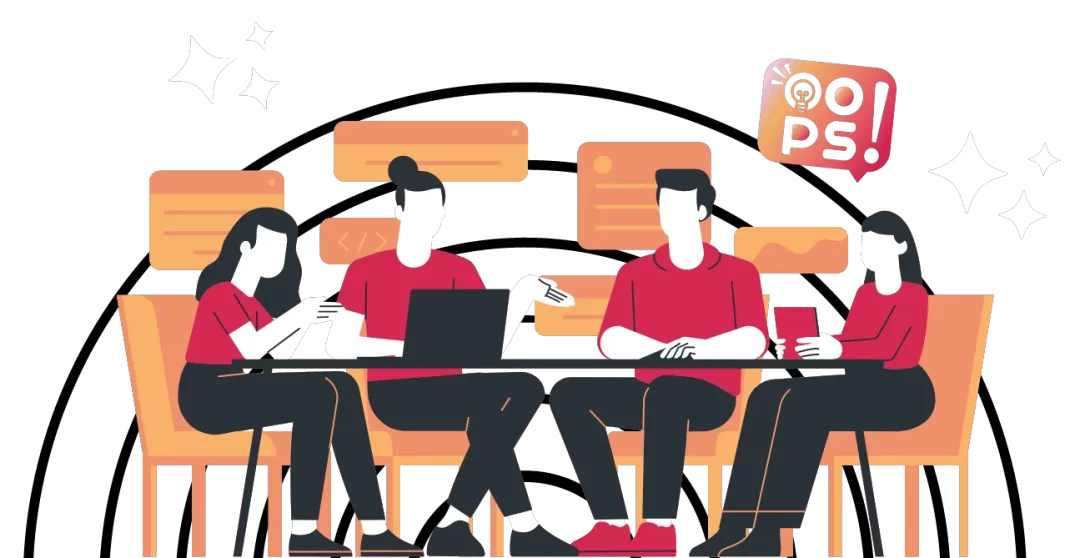 ilustracao de equipe
